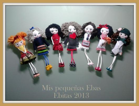 Broches textil de Mis pequeñas Ebas colección 2013
